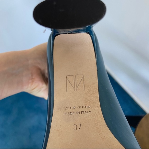 Tamara Mellon Legacy Over The Knee Teal Boots - Picture 6 of 11